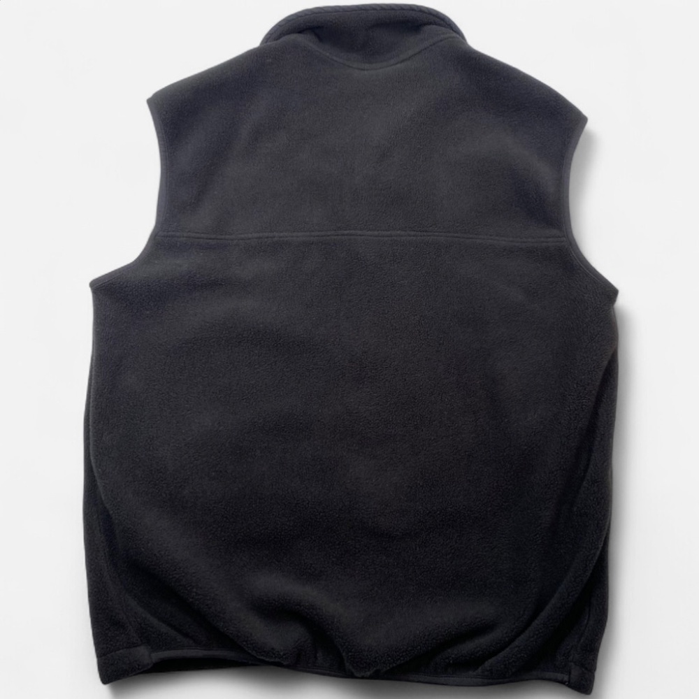 L.L. Bean Men's Fleece Vest Black Size Large Vintage - Picture 2 of 9